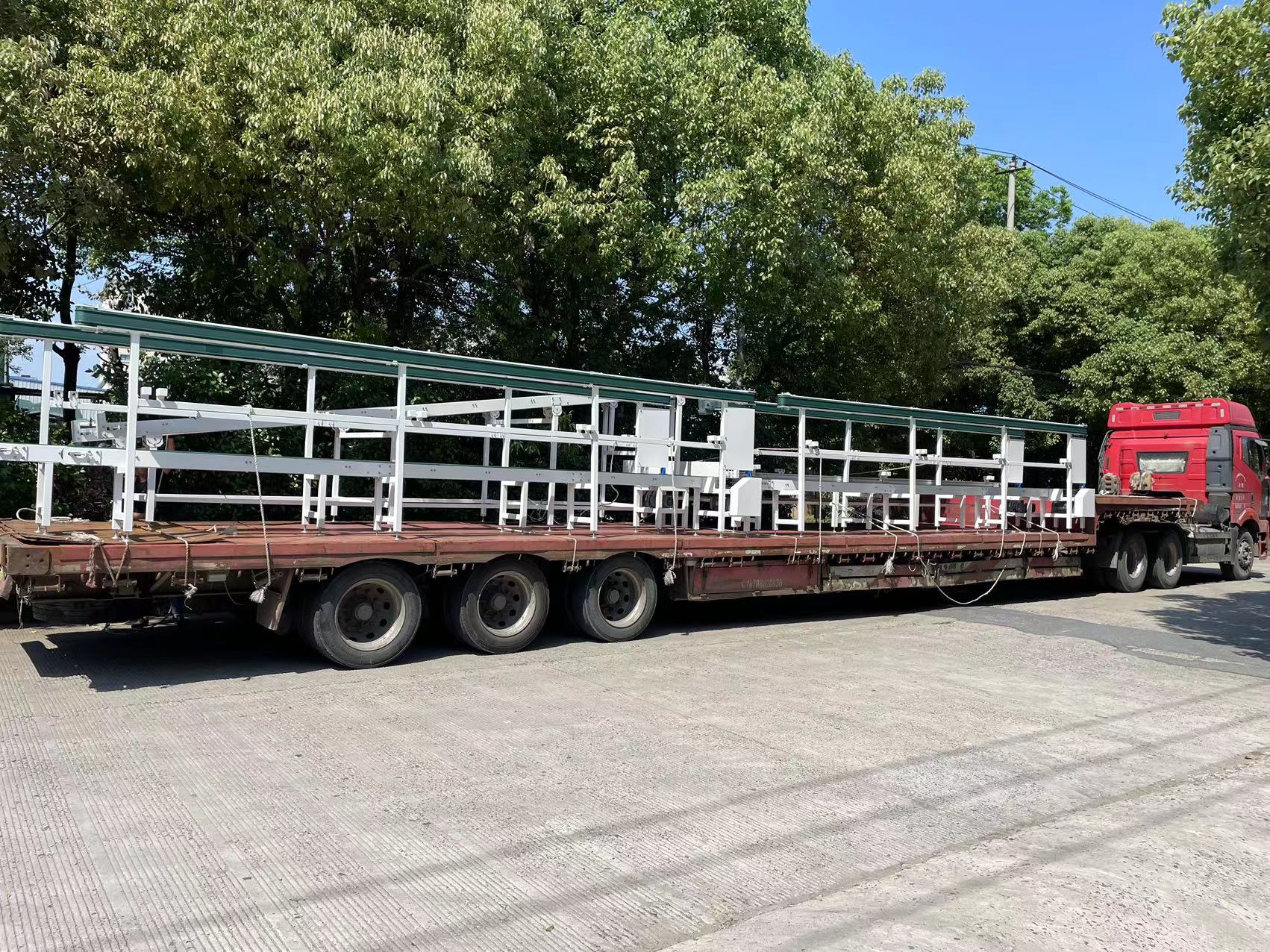 6臺皮帶機輸送機發(fā)往合肥江淮汽車